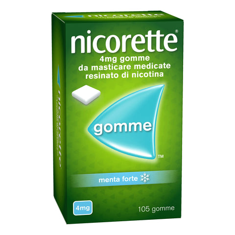 NICORETTE 105 gomme masticabili 4MG menta forte