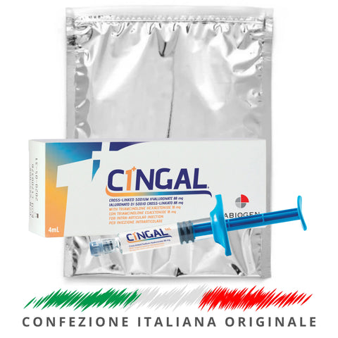 CINGAL Siringa Pre-Riempita 4 ml ❄️ SPEDITO IN BUSTA TERMICA ❄️